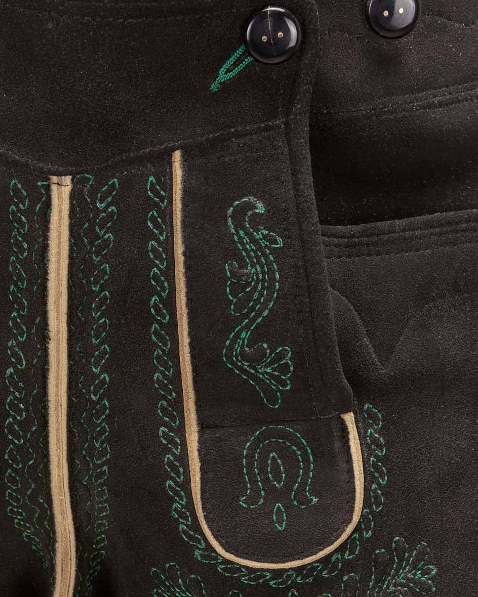 Meindl Altaussee Lederhose Aus Hirschleder