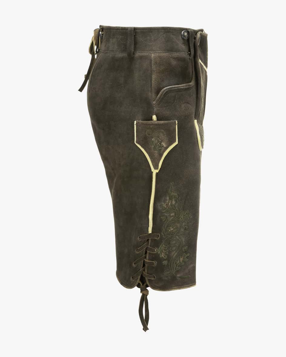 Meindl Andechs Lederhose Aus Hirschleder