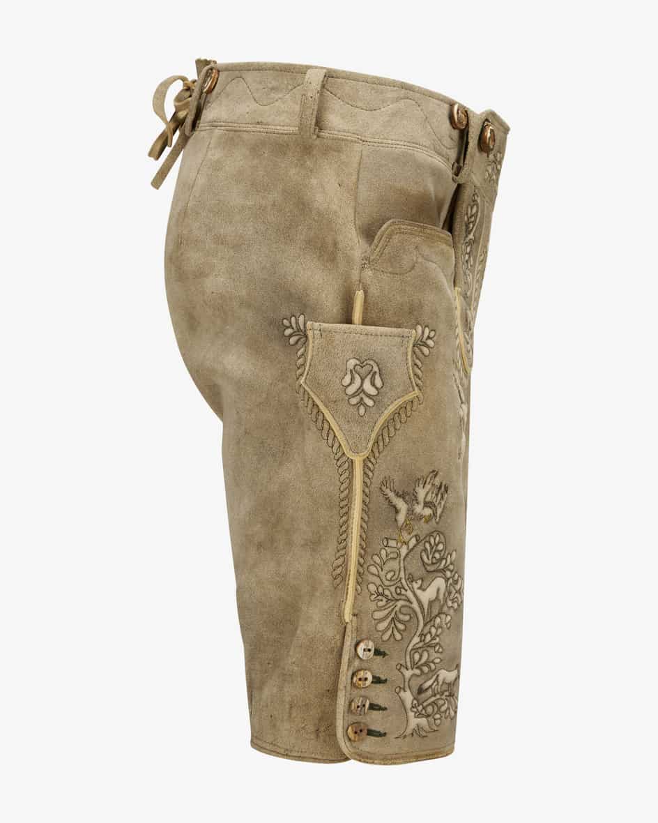 Meindl Falkenstein Lederhose Aus Hirschleder