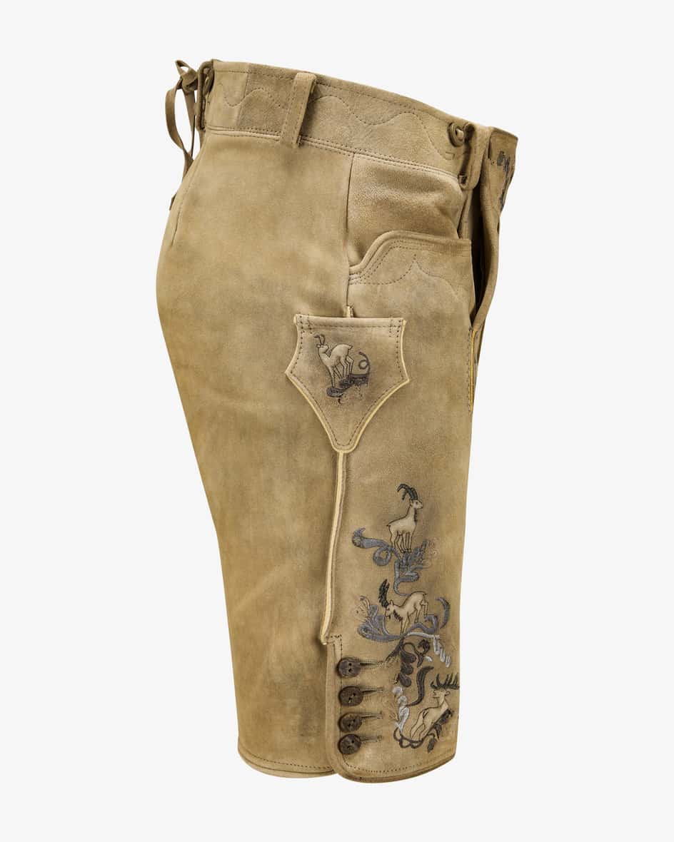 Meindl Feldkogel Lederhose Aus Ziegenleder