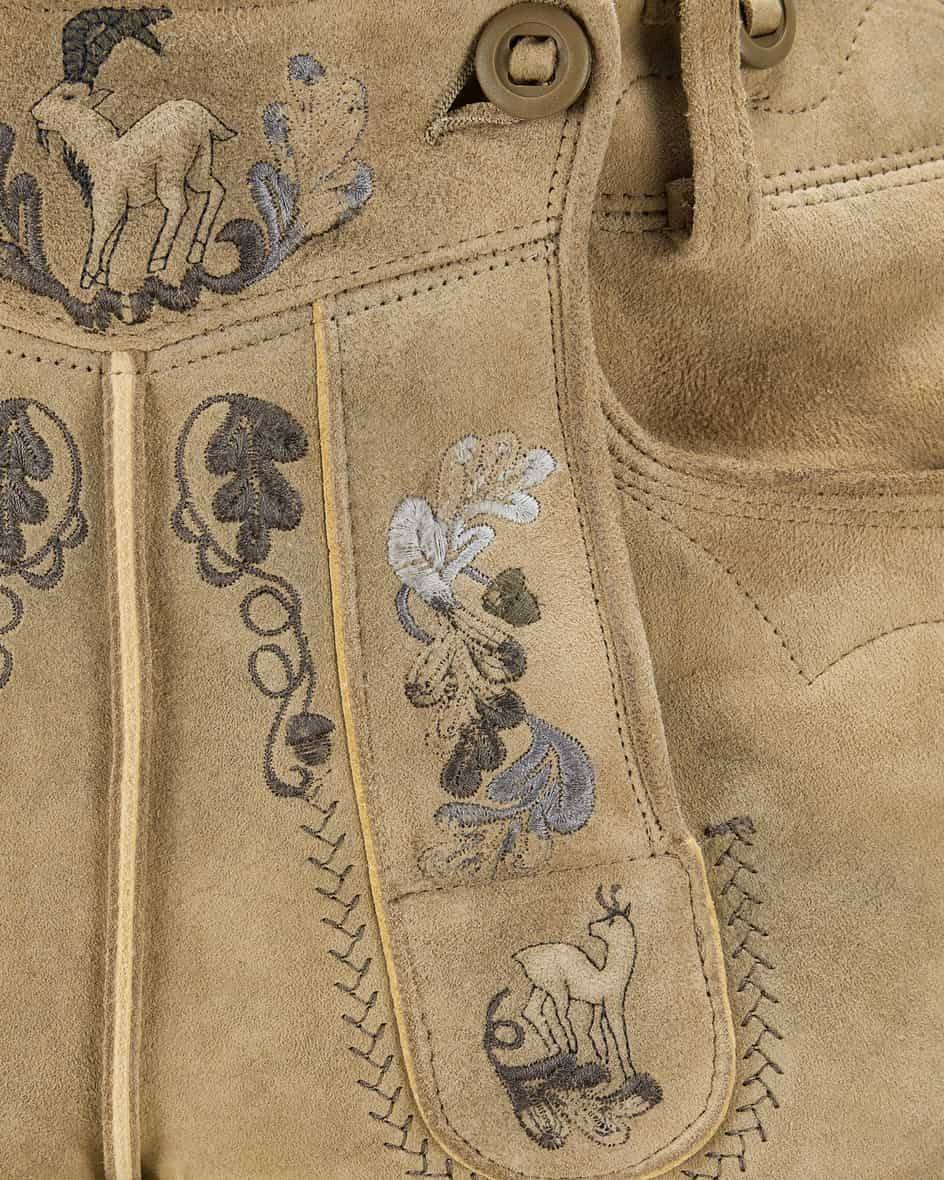 Meindl Feldkogel Lederhose Aus Ziegenleder