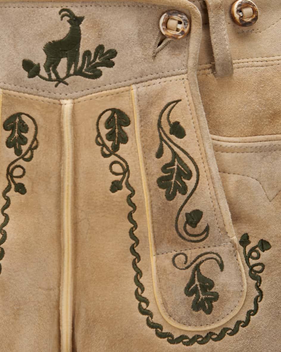 Meindl Freischütz Lederhose Aus Ziegenleder