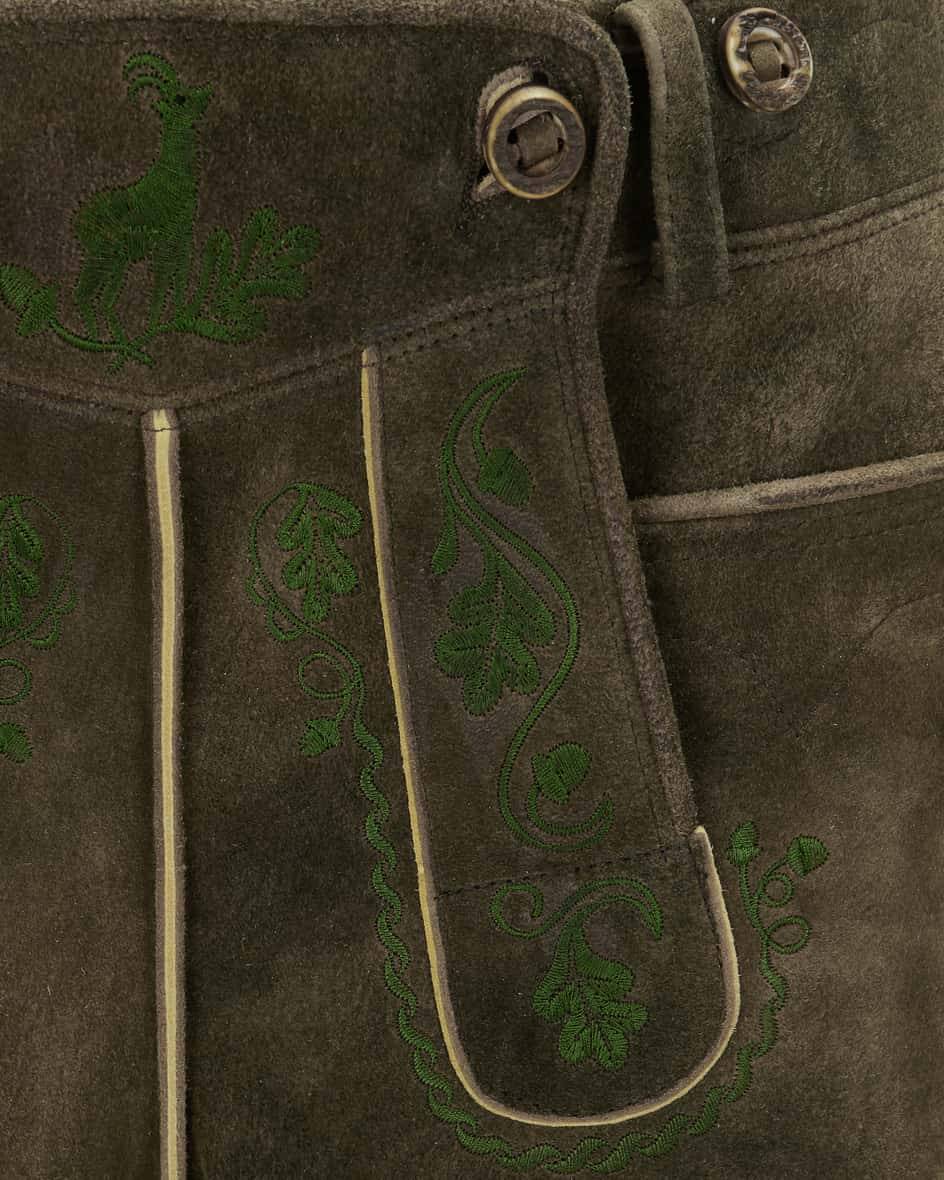 Meindl Freischütz Lederhose Aus Ziegenleder