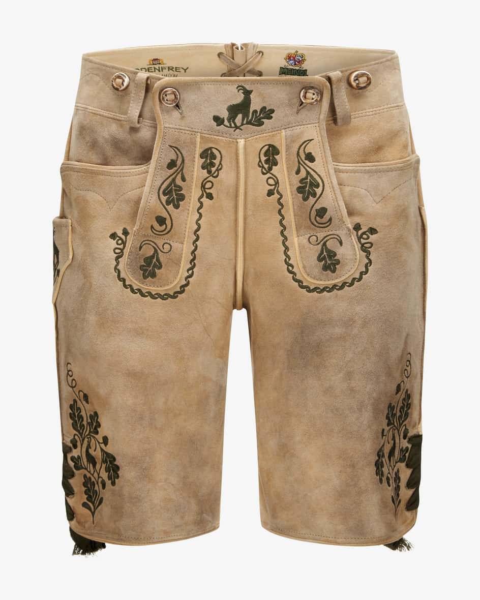 Meindl Freischütz Lederhose aus Ziegenleder