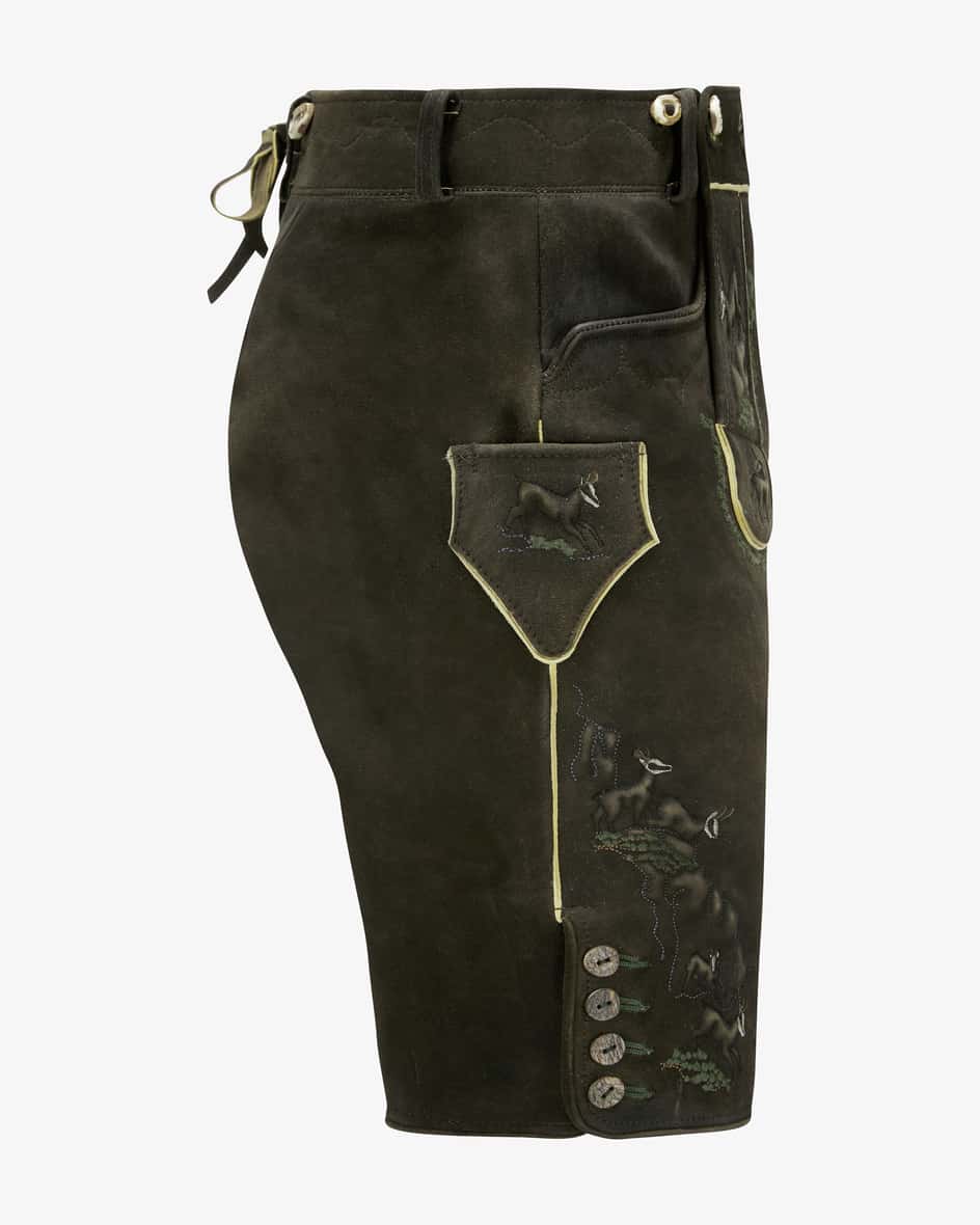 Meindl Gamsbrunft Lederhose Aus Rehleder