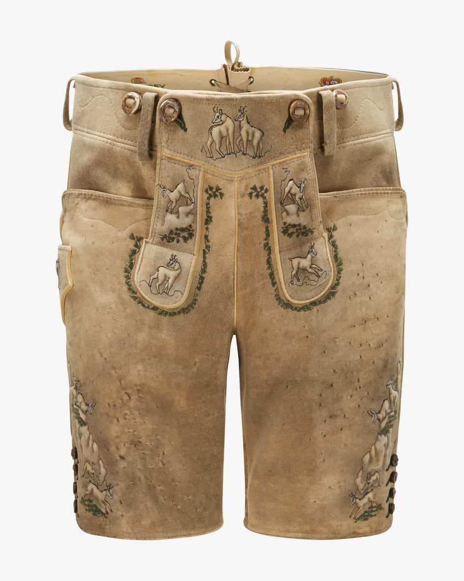 Meindl Gamsbrunft Lederhose aus Rehleder