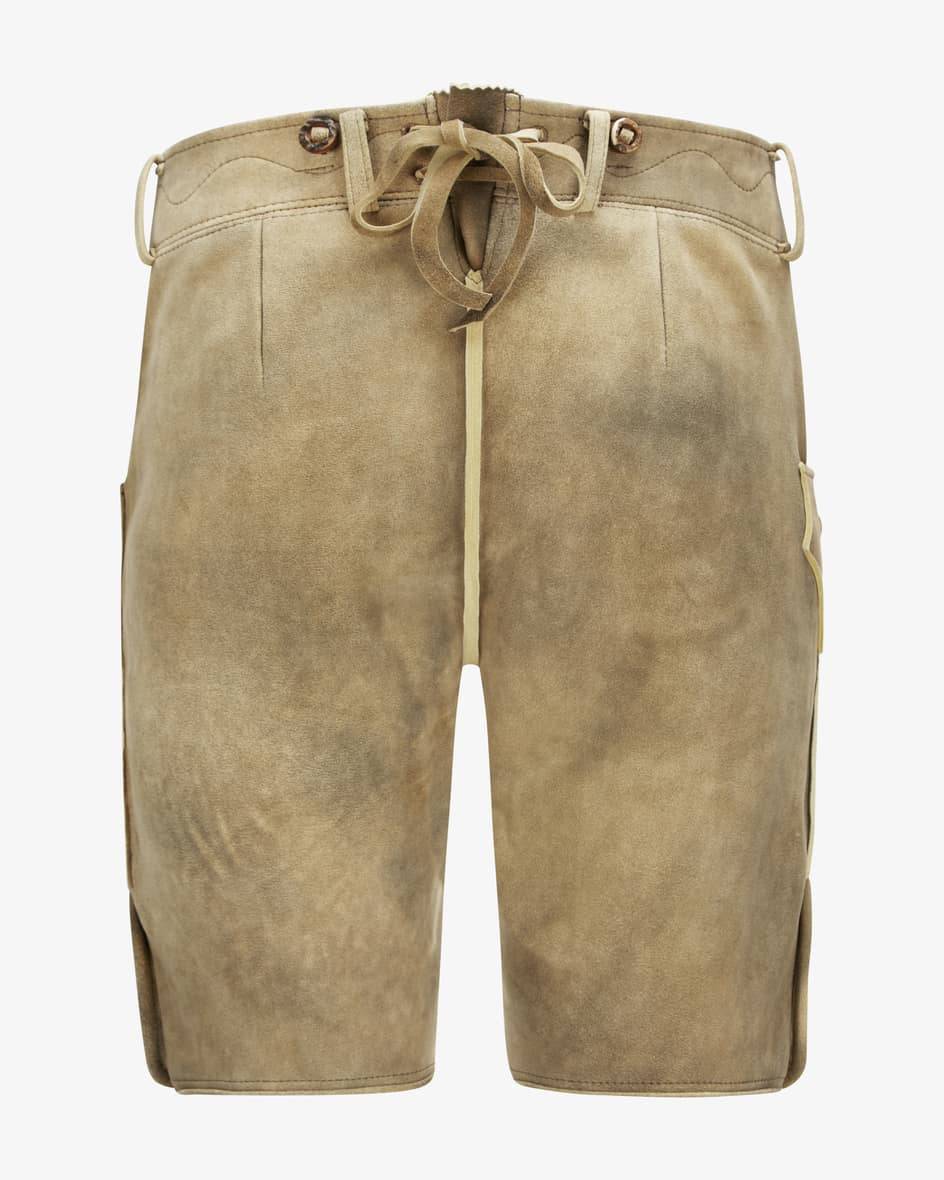 Meindl Gamsrudel Lederhose Aus Hirschleder