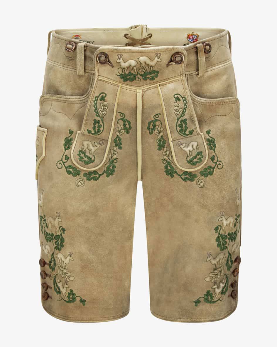 Meindl Gamsrudel Lederhose aus Hirschleder