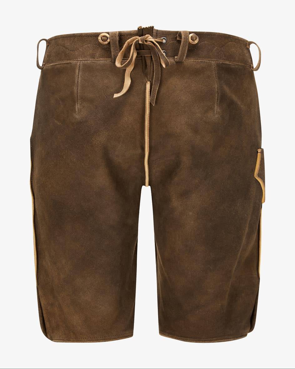 Meindl Gamsrudel Lederhose Aus Ziegenleder