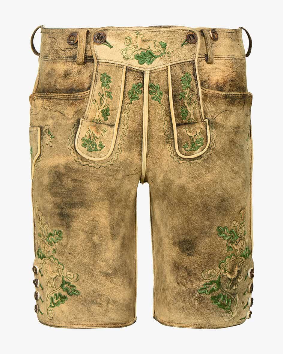 Meindl Gamsspitz Lederhose aus Hirschleder