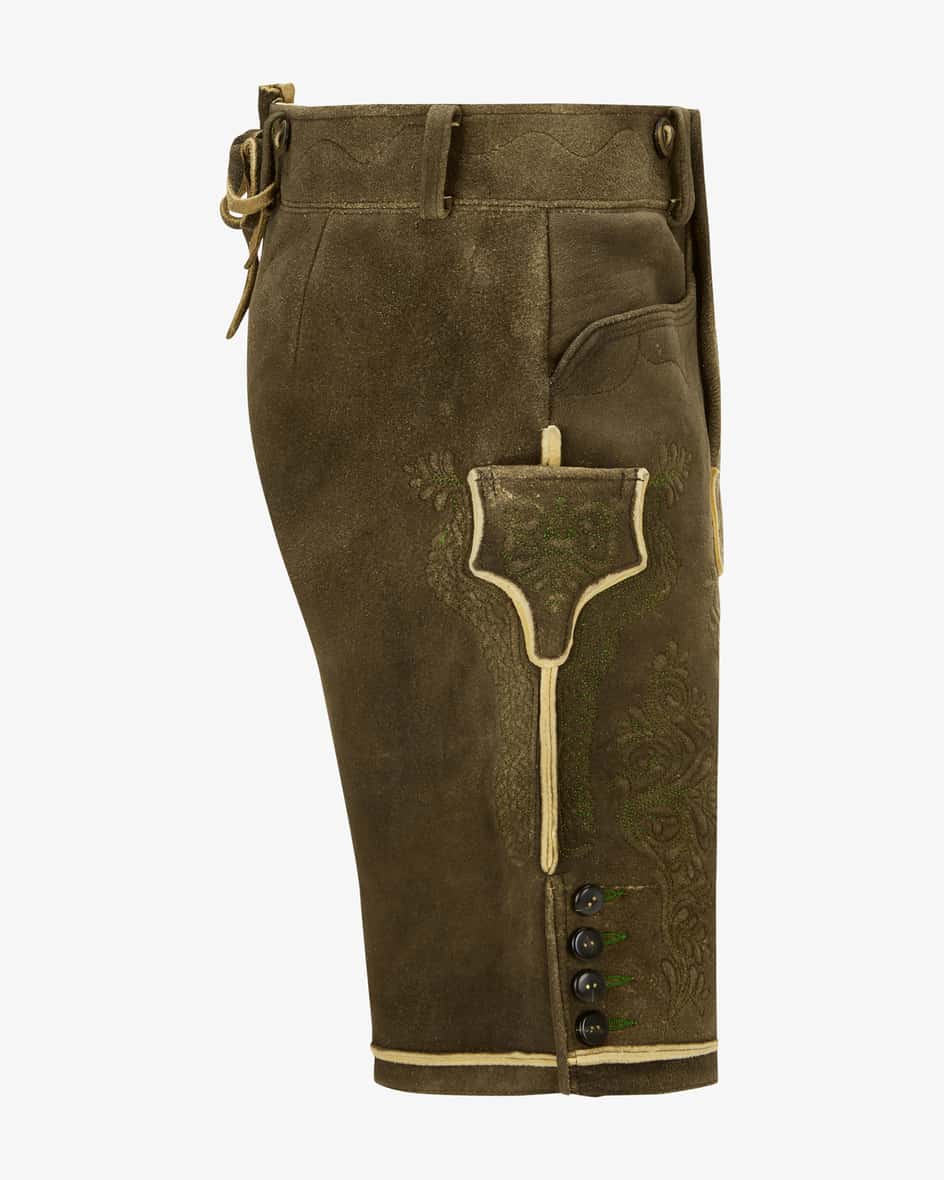 Meindl Glockner Lederhose Aus Hirschleder