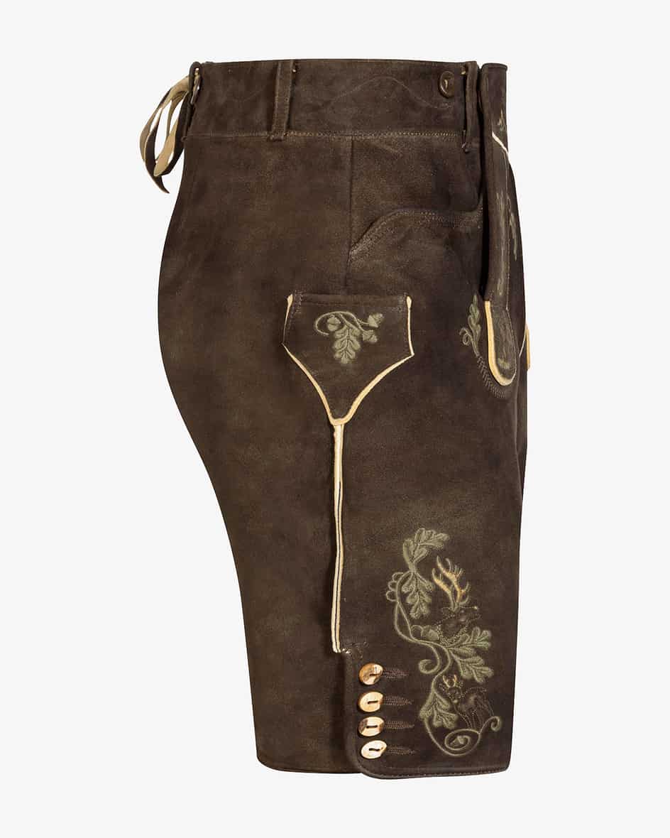Meindl Grafenstein Lederhose Aus Ziegenleder
