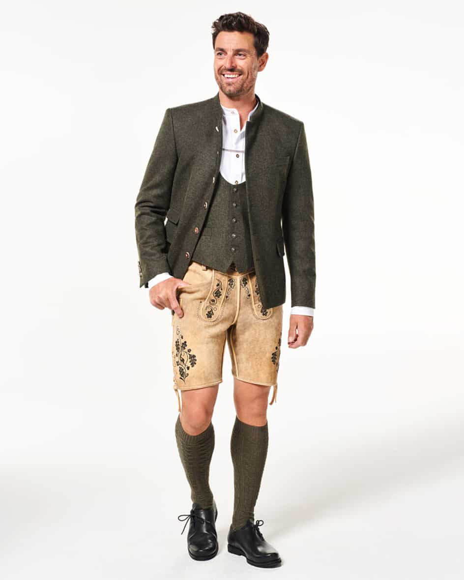 Meindl Herzog Max Urform Lederhose Aus Hirschleder