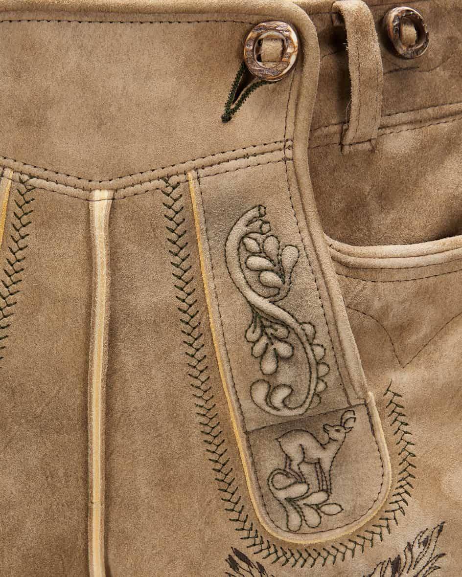 Meindl Hohenwerfen Lederhose Aus Ziegenleder