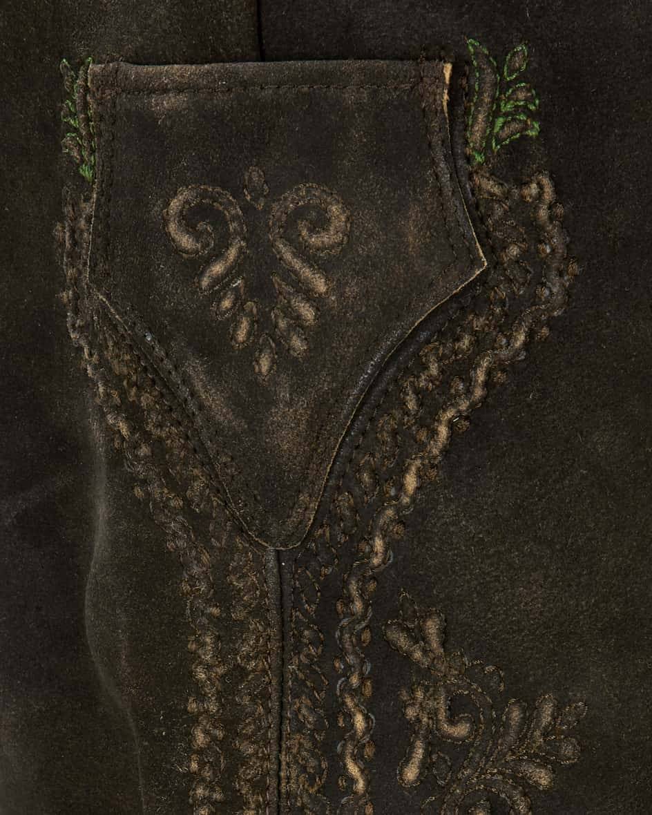 Meindl Kaiser August Lederhose Aus Hirschleder