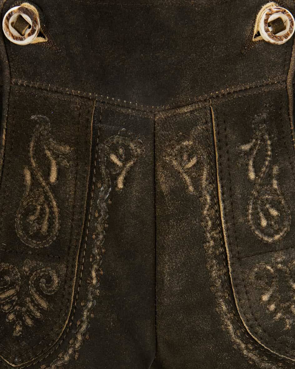 Meindl Kaiser August Lederhose Aus Hirschleder