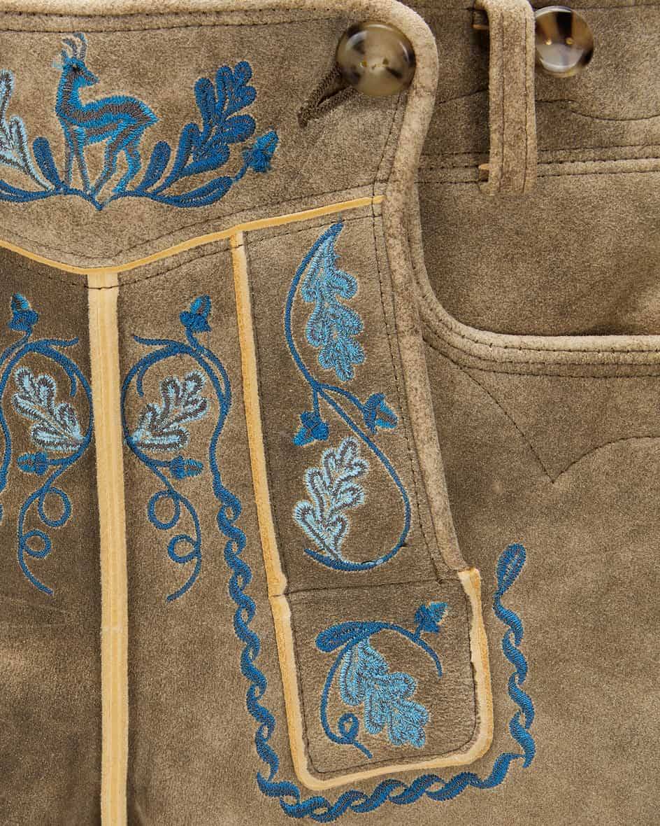 Meindl Kochelsee Lederhose Aus Hirschleder