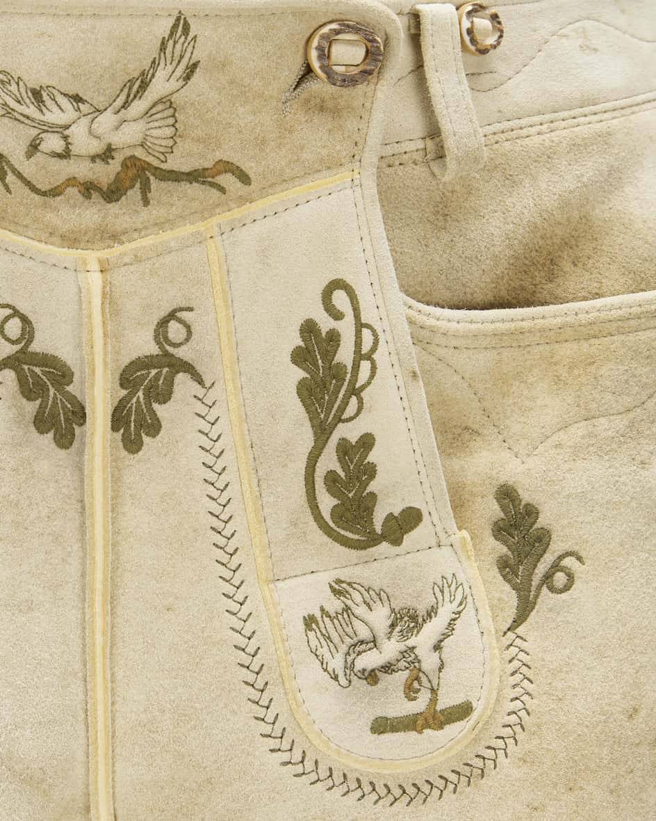Meindl Landskron Lederhose Aus Hirschleder