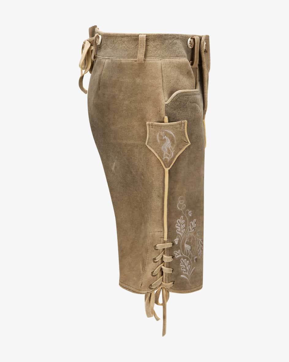 Meindl Ludwig Lederhose Aus Hirschleder