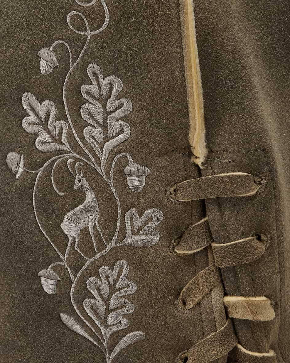 Meindl Ludwig Lederhose Aus Hirschleder