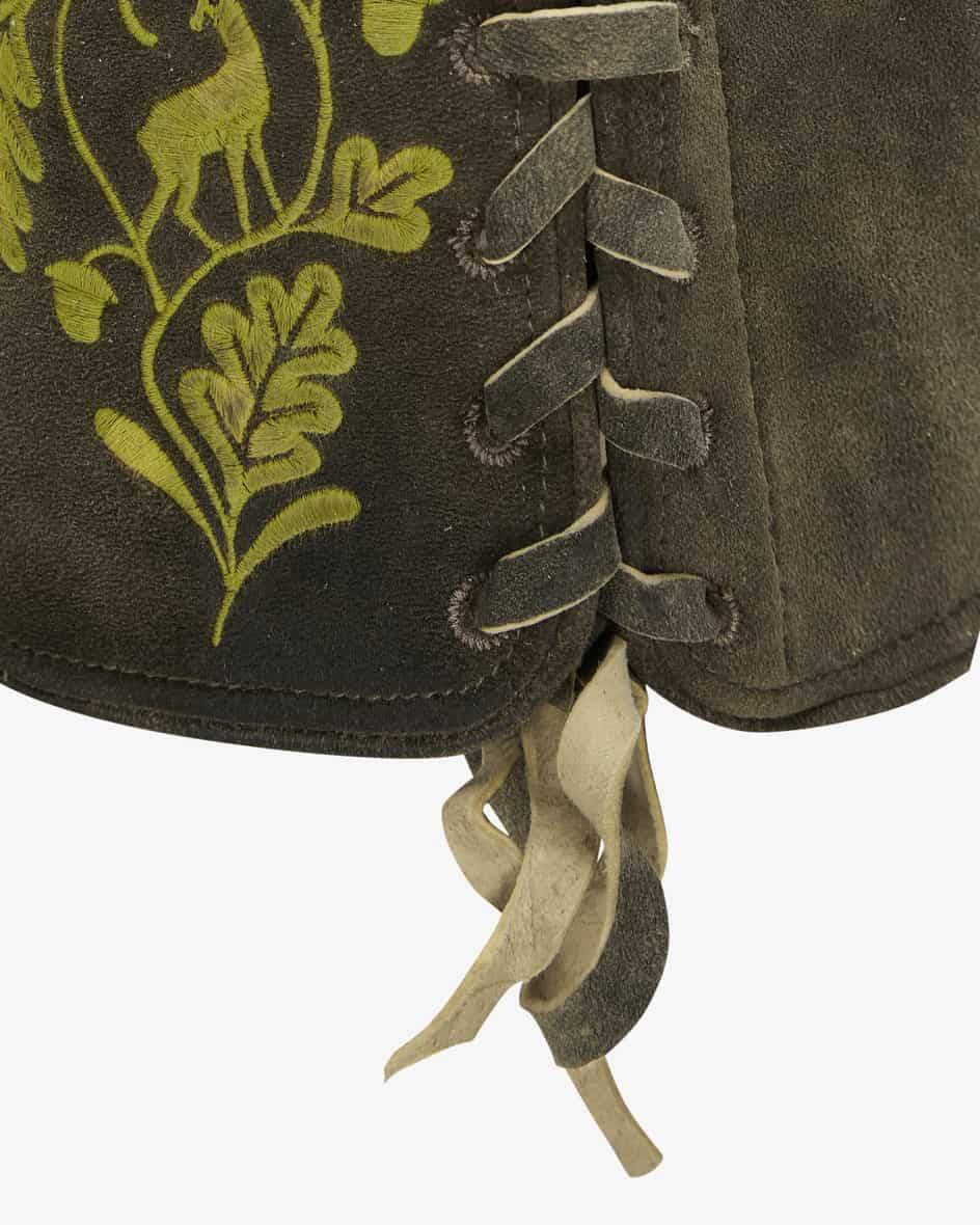 Meindl Nockerberg Lederhose Aus Hirschleder