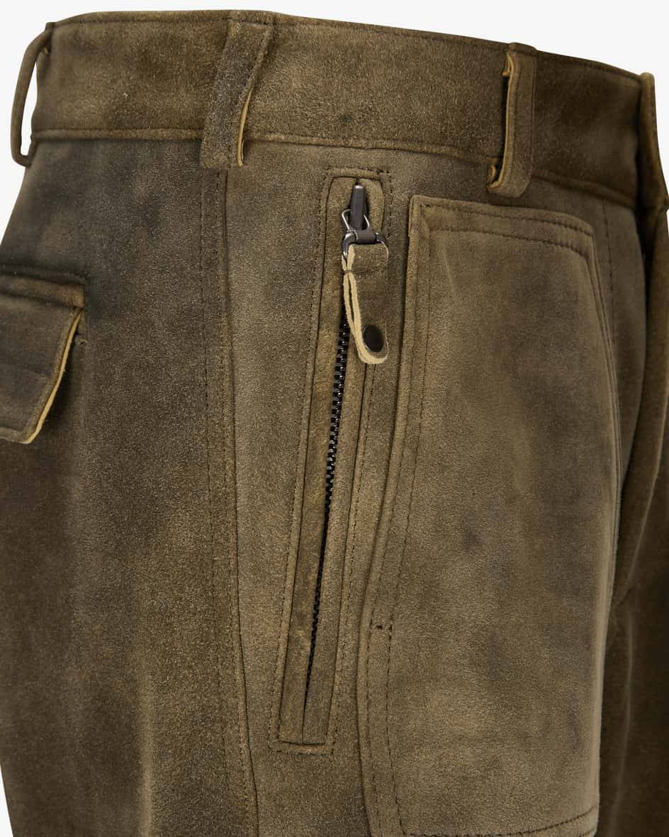 Meindl Range Lederhose Aus Rehleder