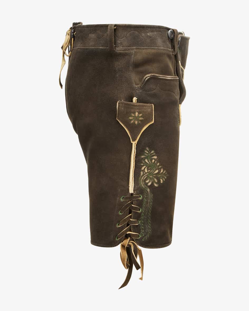 Meindl Salzburg Lederhose Aus Hirschleder