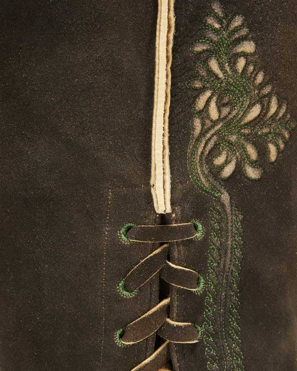 Meindl Salzburg Lederhose Aus Hirschleder