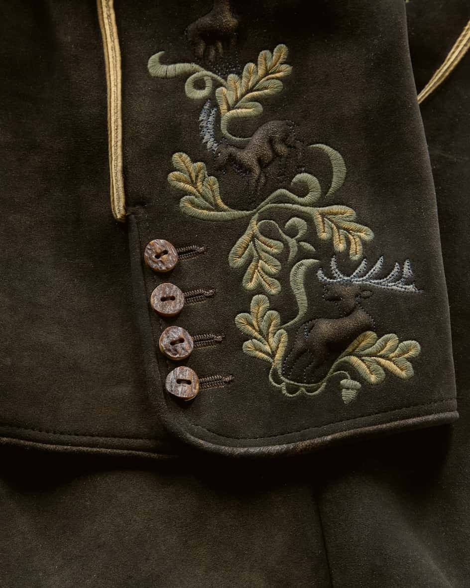 Meindl Schareck Lederhose Aus Hirschleder