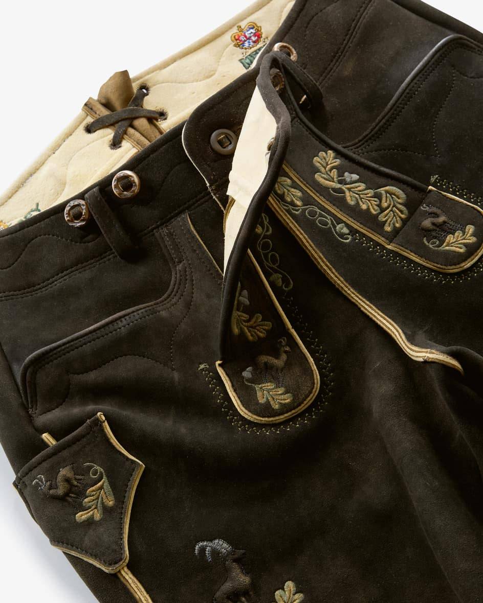 Meindl Schareck Lederhose Aus Hirschleder