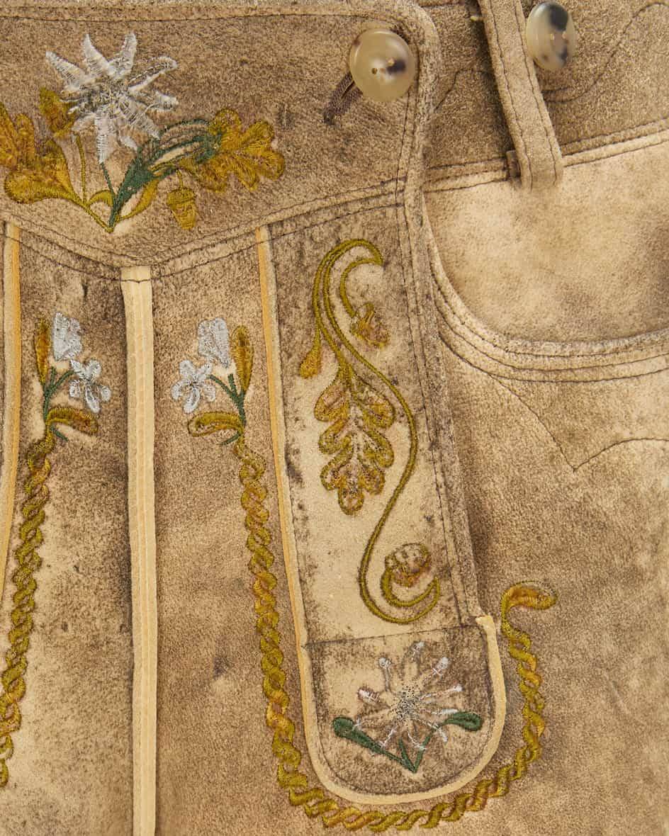 Meindl Spitzingsee Lederhose Hirschleder