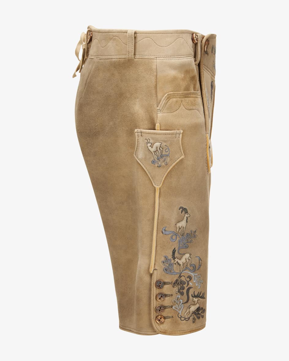 Meindl Steinkogel Lederhose Aus Hirschleder