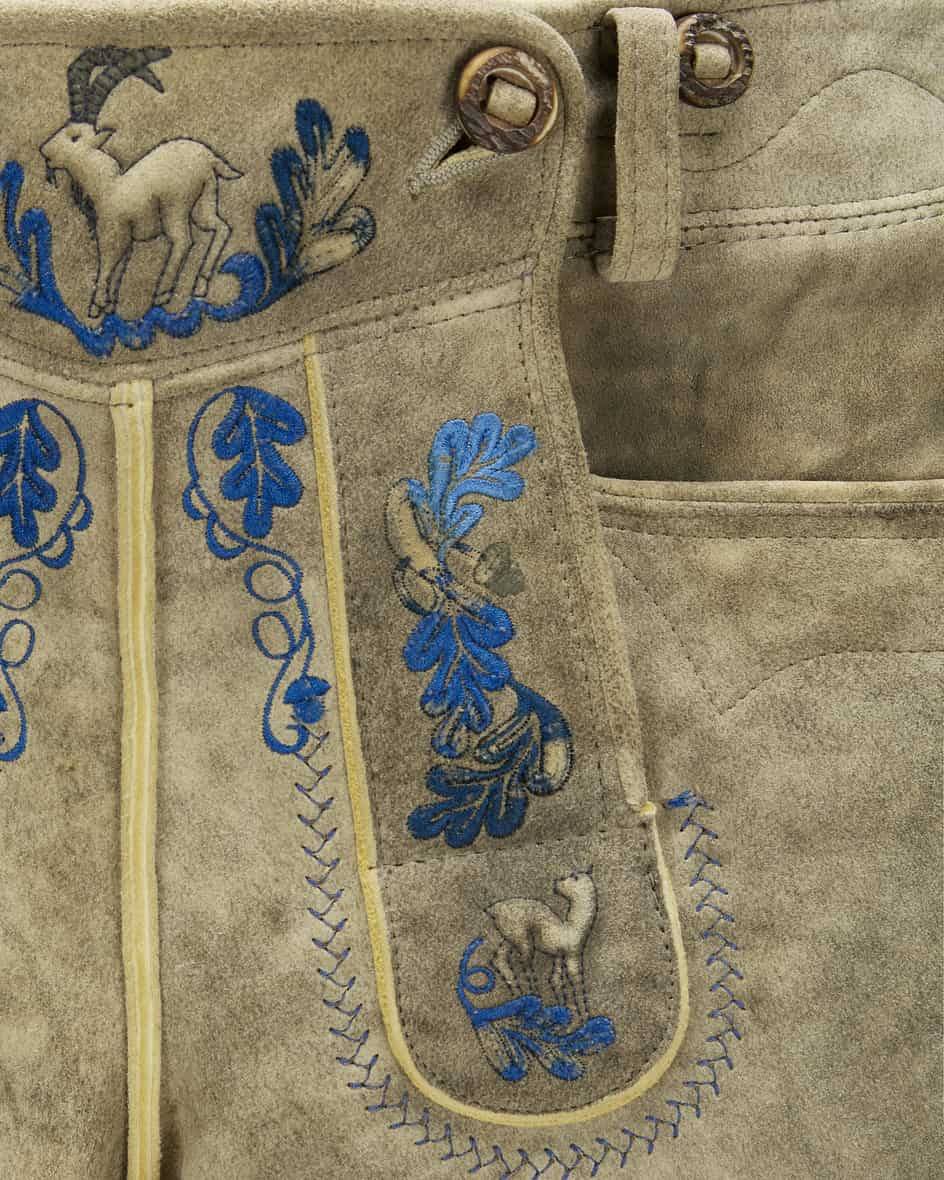 Meindl Steinkogel Lederhose Aus Hirschleder