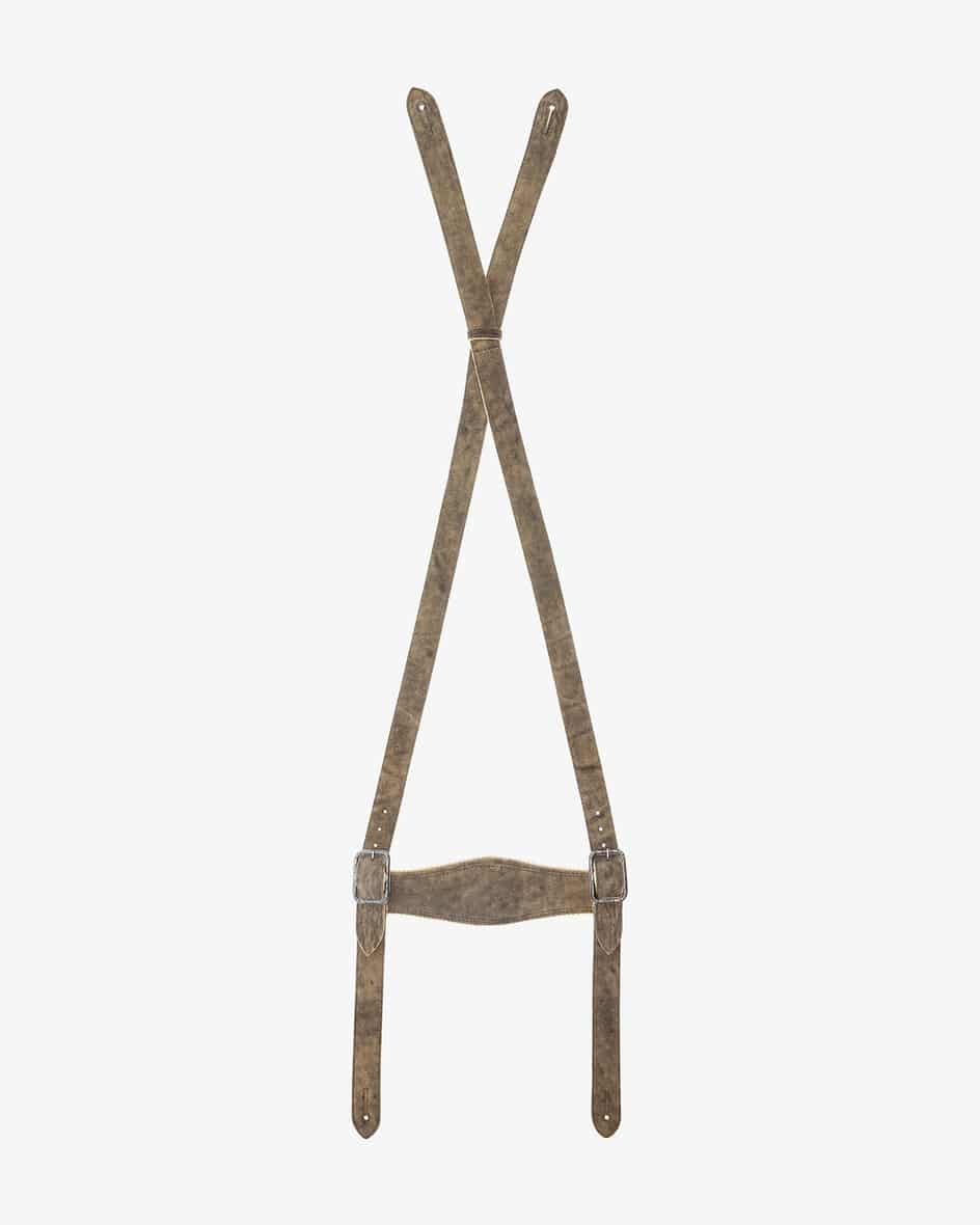 Meindl Trachten-Hosenträger aus Hirschleder