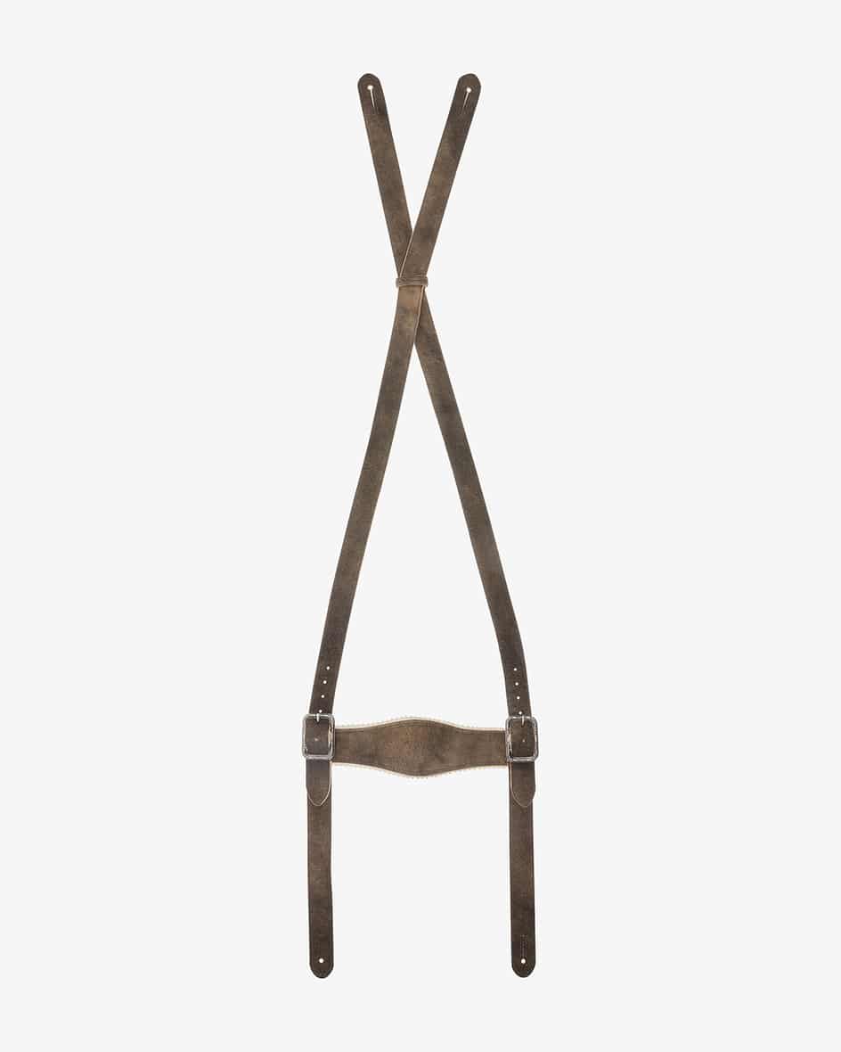 Meindl Trachten-Hosenträger aus Ziegenleder