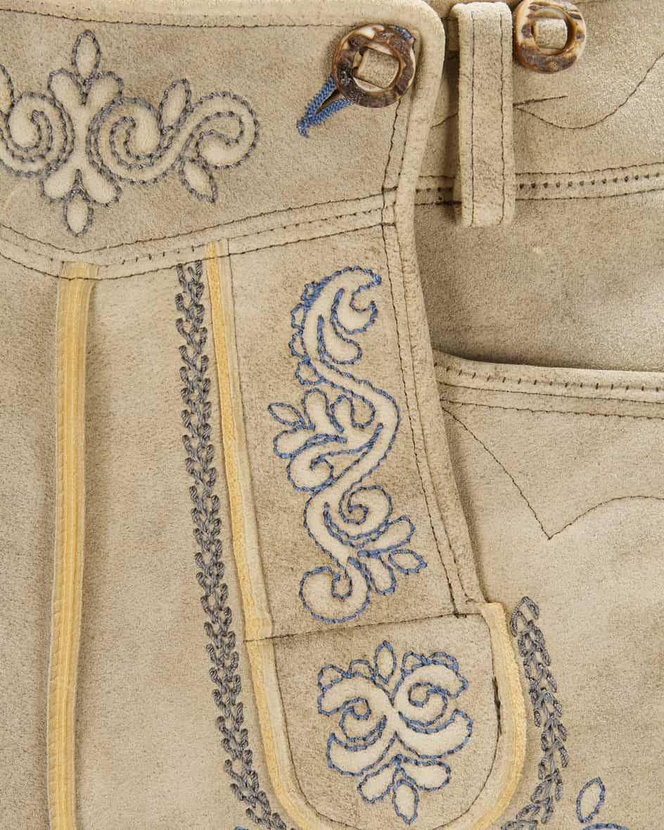 Meindl Weitenfels Lederhose Aus Hirschleder