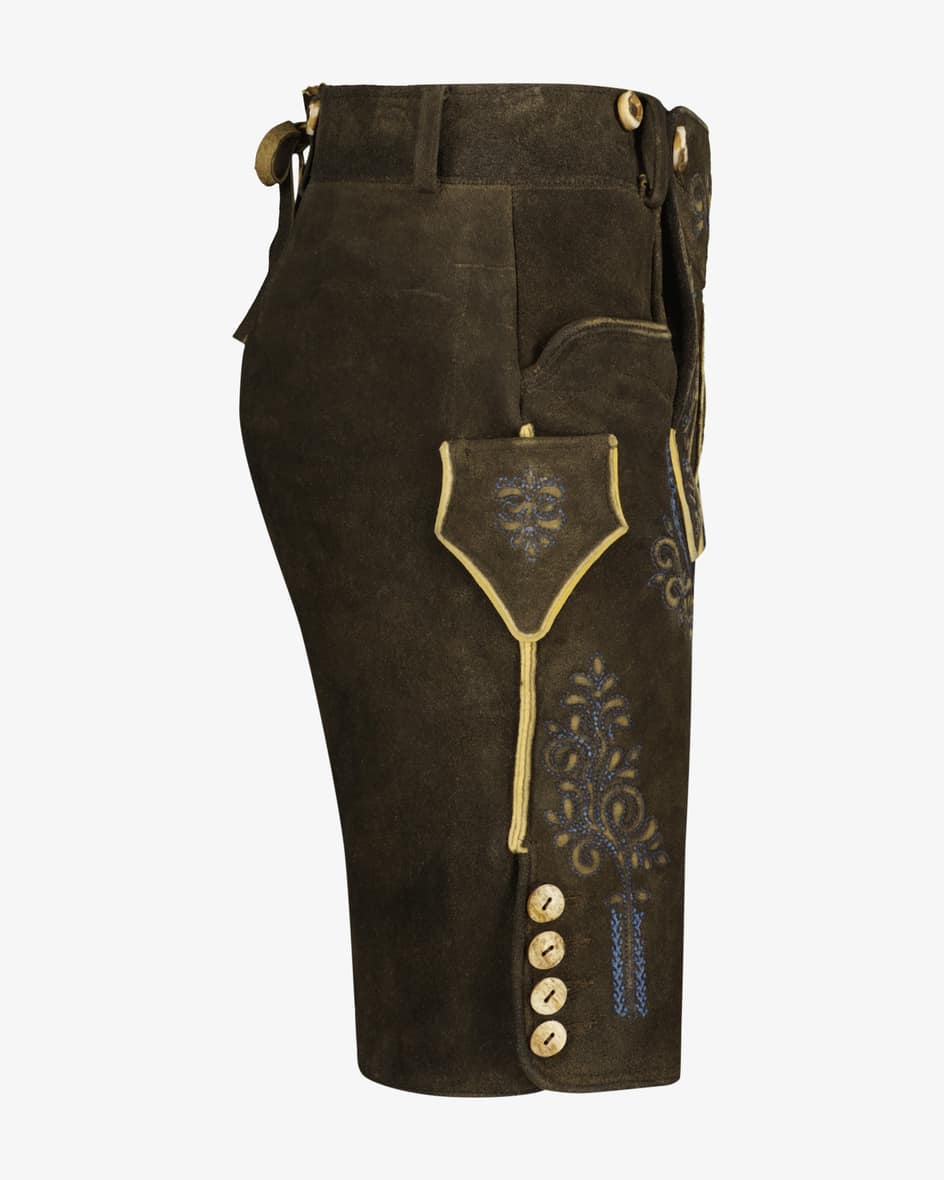 Meindl Weitenfels Lederhose Aus Hirschleder