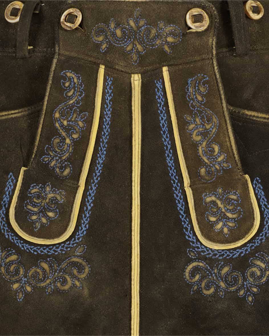 Meindl Weitenfels Lederhose Aus Hirschleder