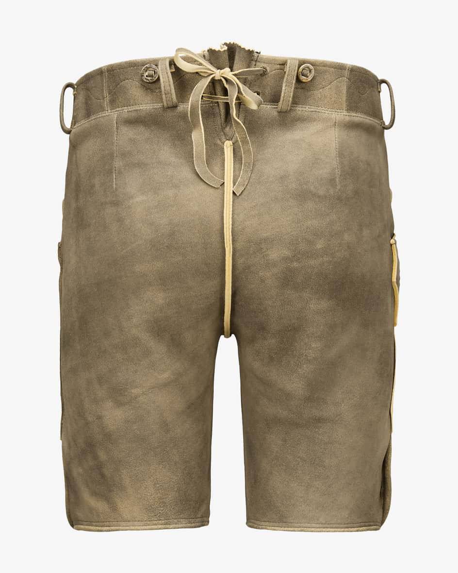 Meindl Weitenfels Lederhose Kurz Aus Ziegenleder