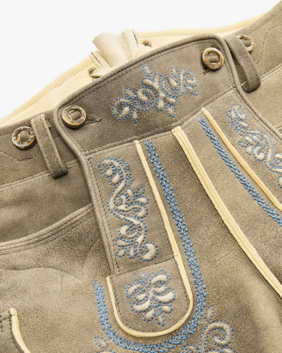 Meindl Weitenfels Lederhose Kurz Aus Ziegenleder