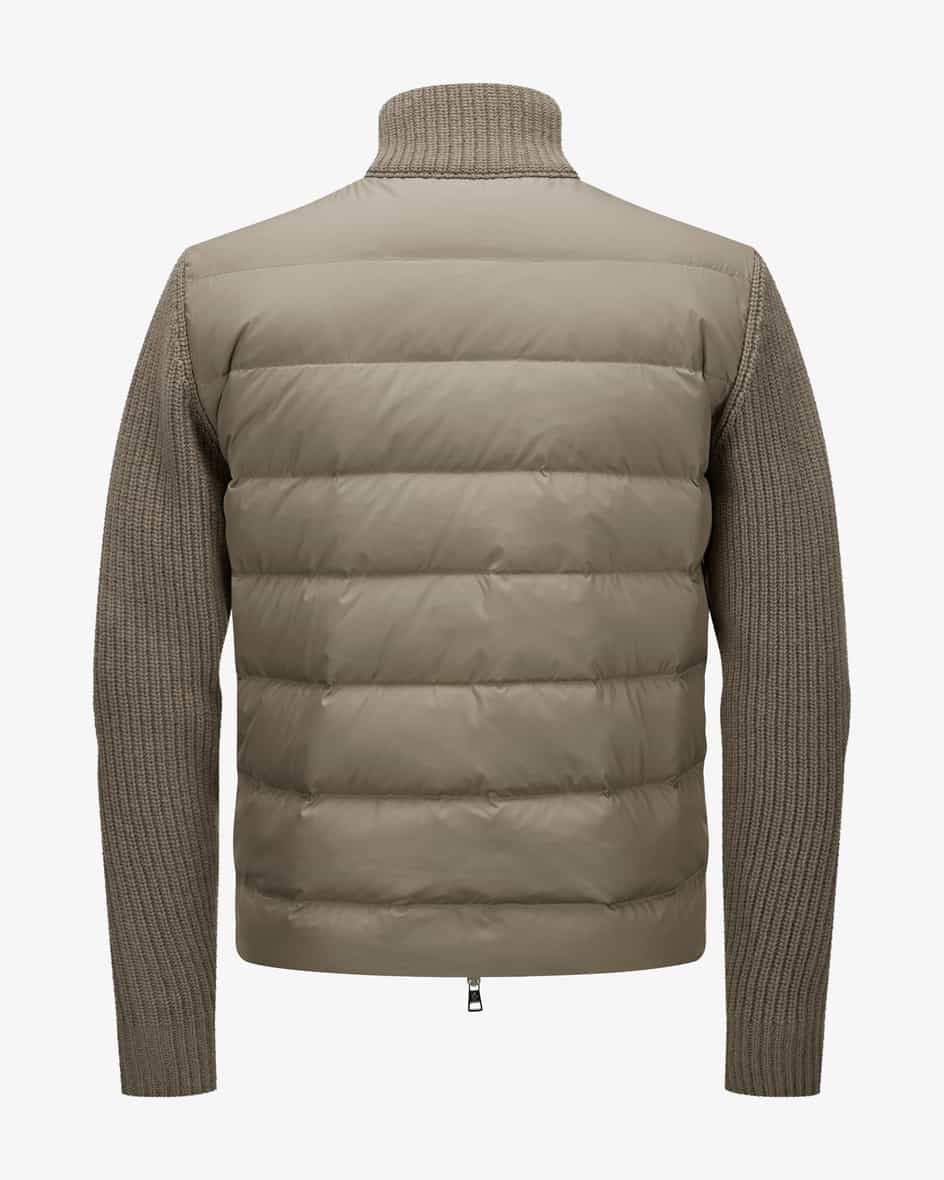 Moncler Daunen-Strickjacke