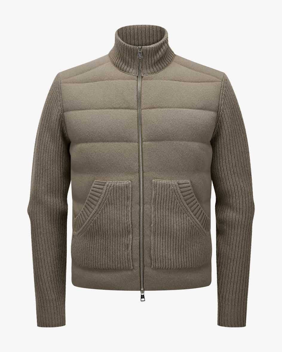 Moncler Daunen-Strickjacke