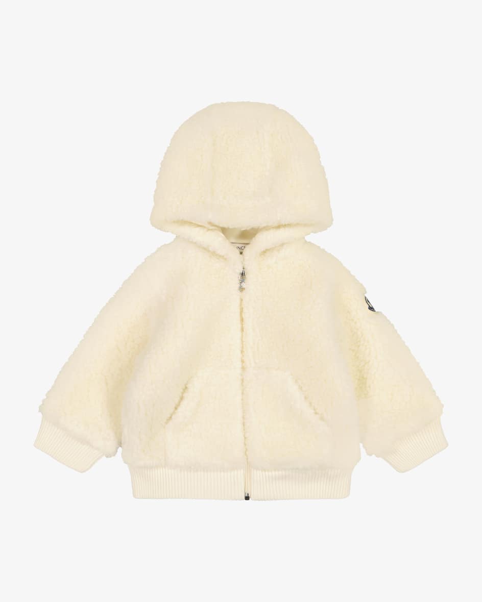 Moncler Enfant Teddyfell-Jacke