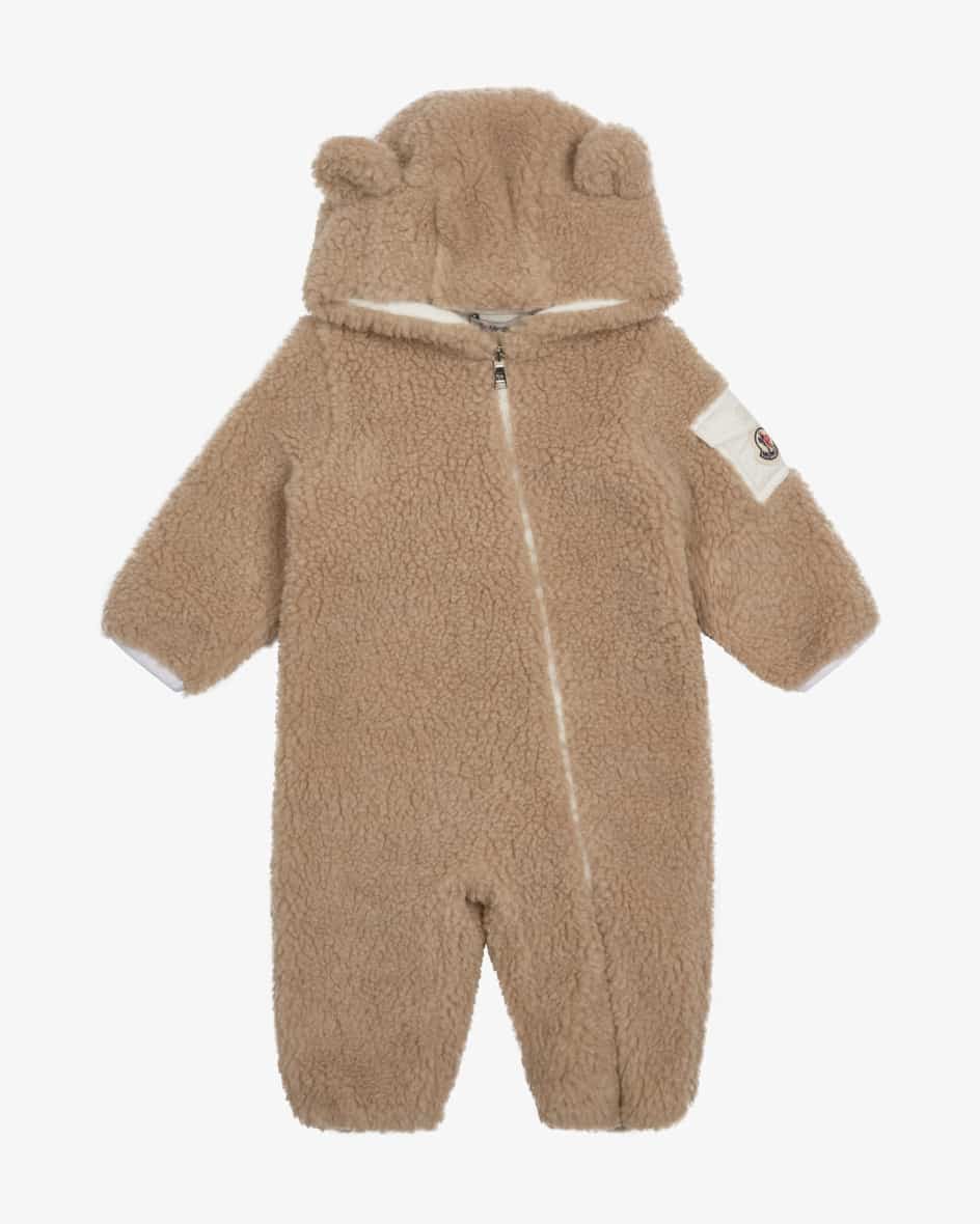 Moncler Enfant Tutina Teddyfellanzug