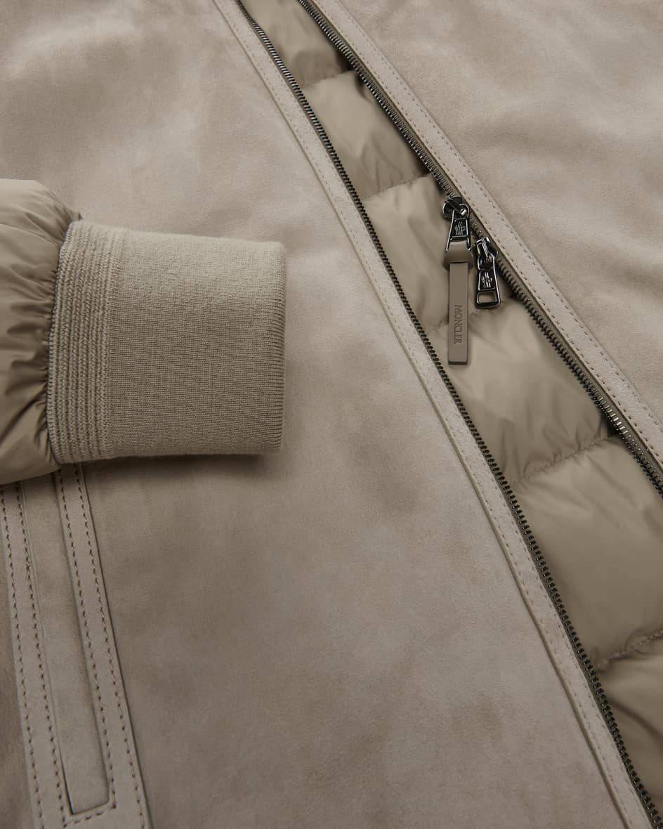 Moncler Lountere Leder-Stepp-Blouson