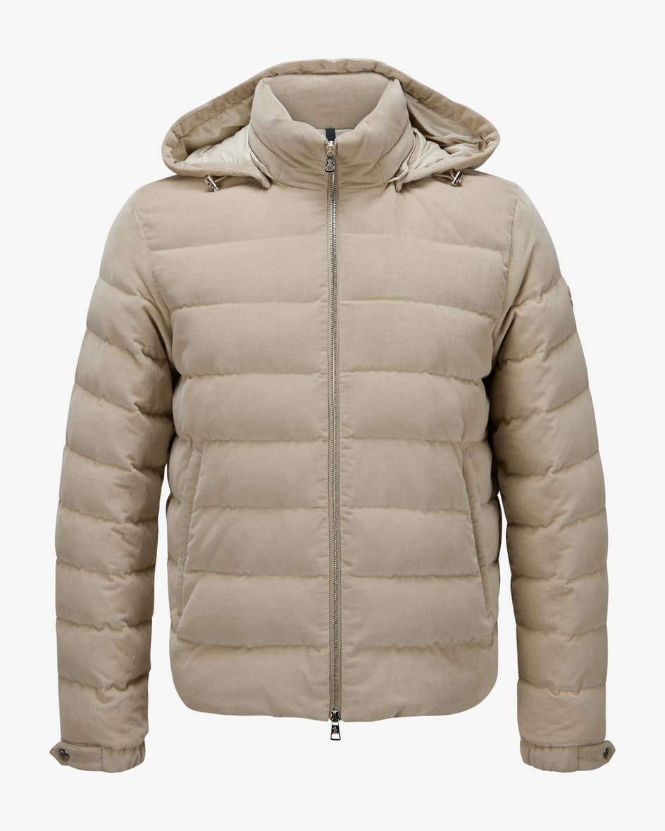 Moncler Mini Cord-Soft Daunenjacke