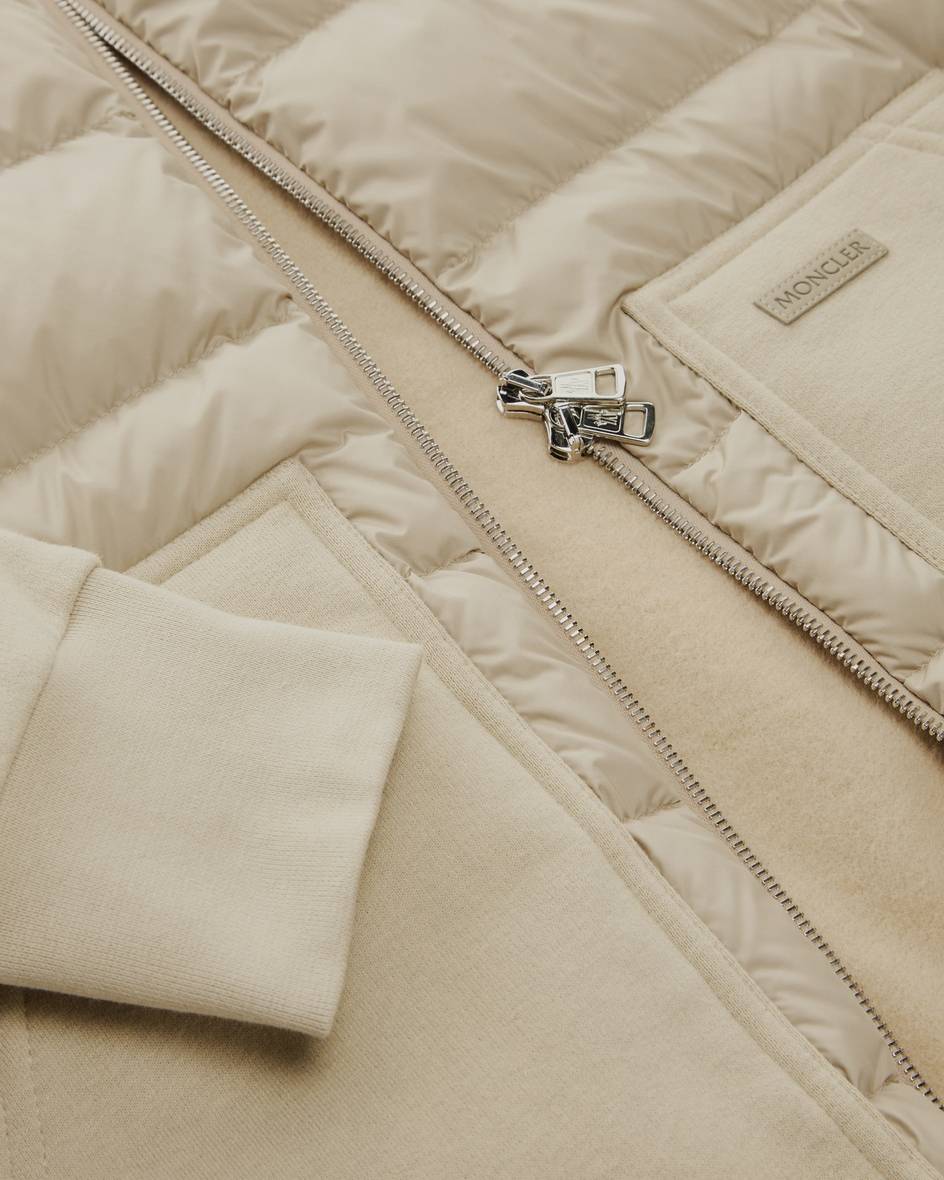Moncler Sweat-Daunen-Blouson