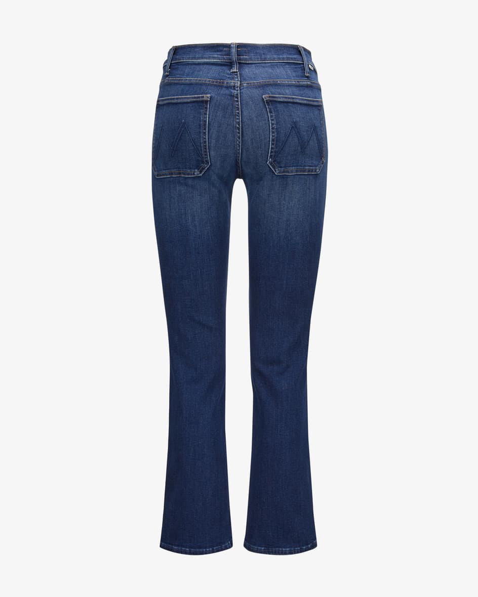 Mother Patch Pocket Insider Flood Jeans