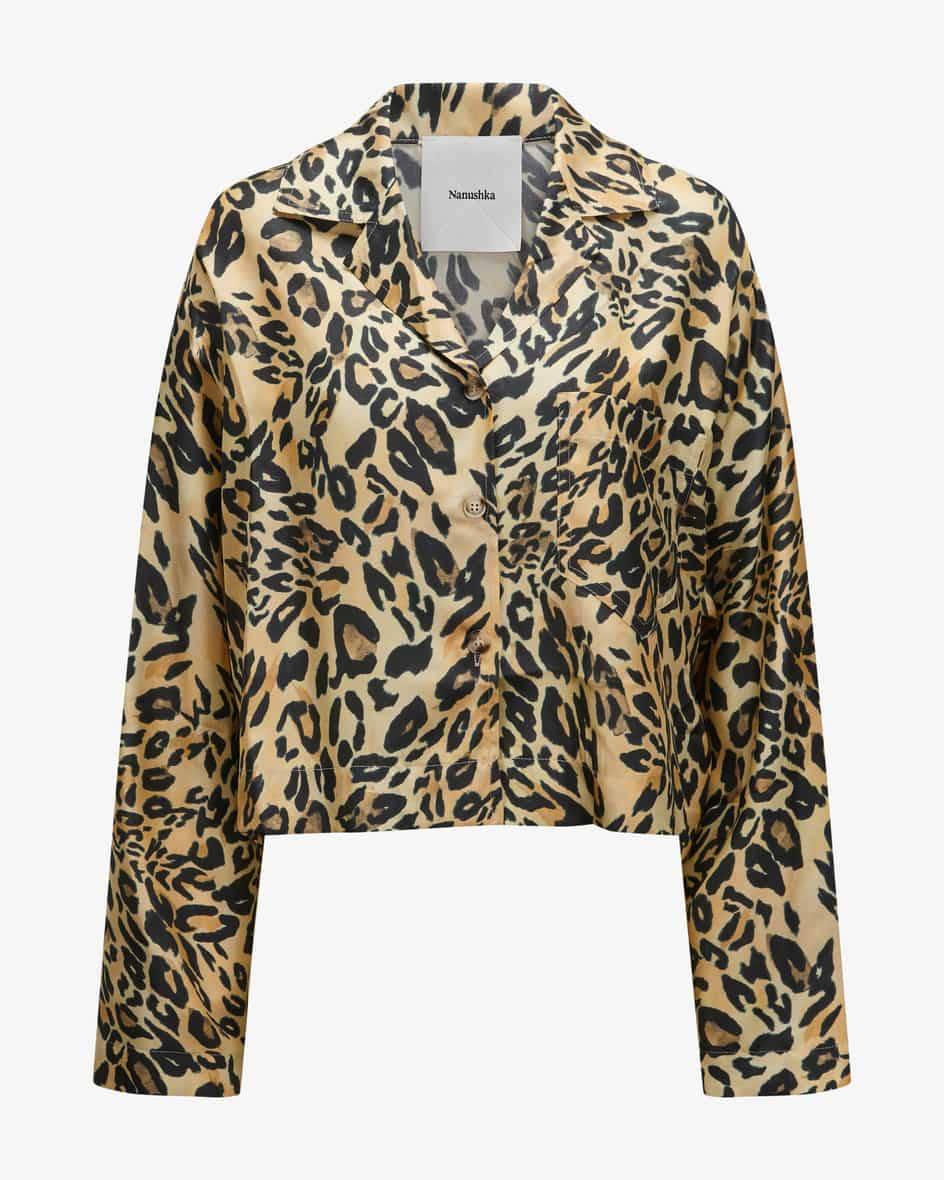 Nanushka Seidenbluse