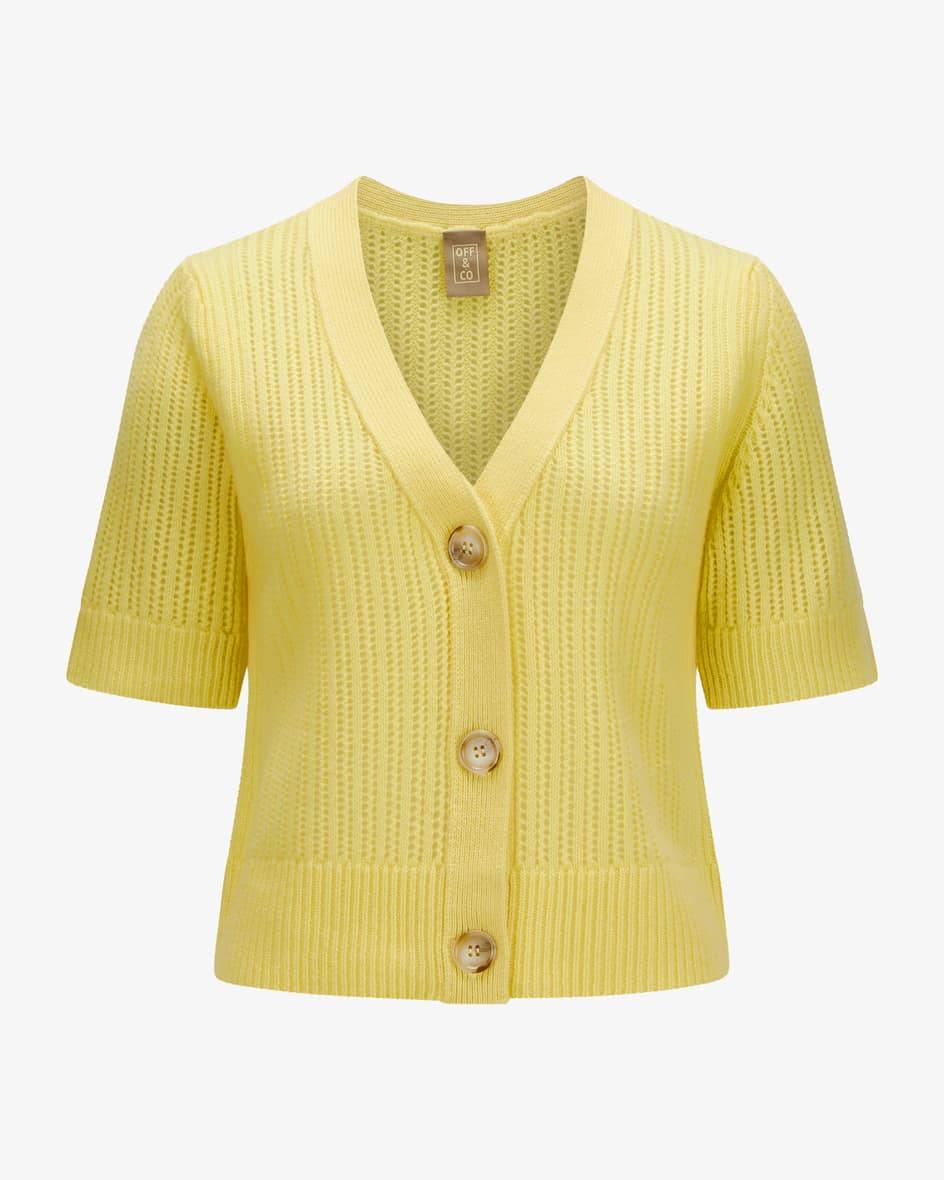 Off & Co Cashmere-Strickjacke